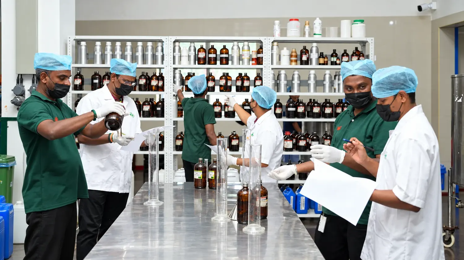 Lux flavour creation team at work